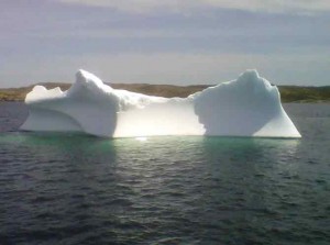 An iceberg off Twillingate