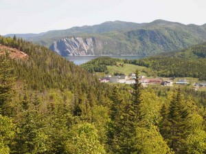 The mountains of Gros Morne National Park