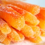 crystallized orange scones