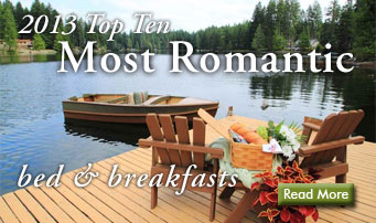 2013 top romantic bed and breakfasts